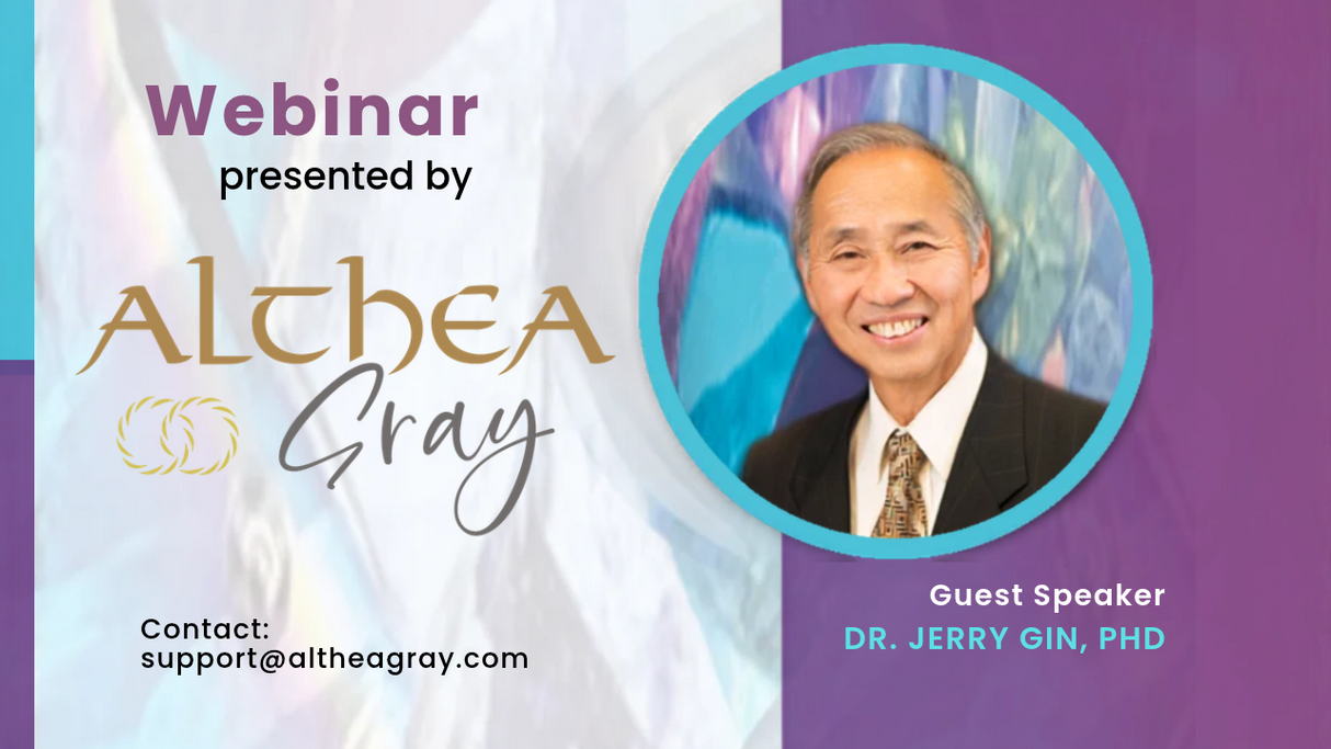 Althea’s Guest Speaker Series featuring Jerry Gin